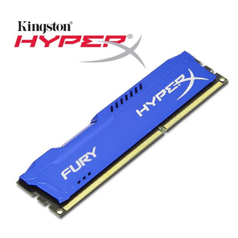Memoria Ram Kingston HyperX Fury DDR3 8GB 1600MHz Azul
