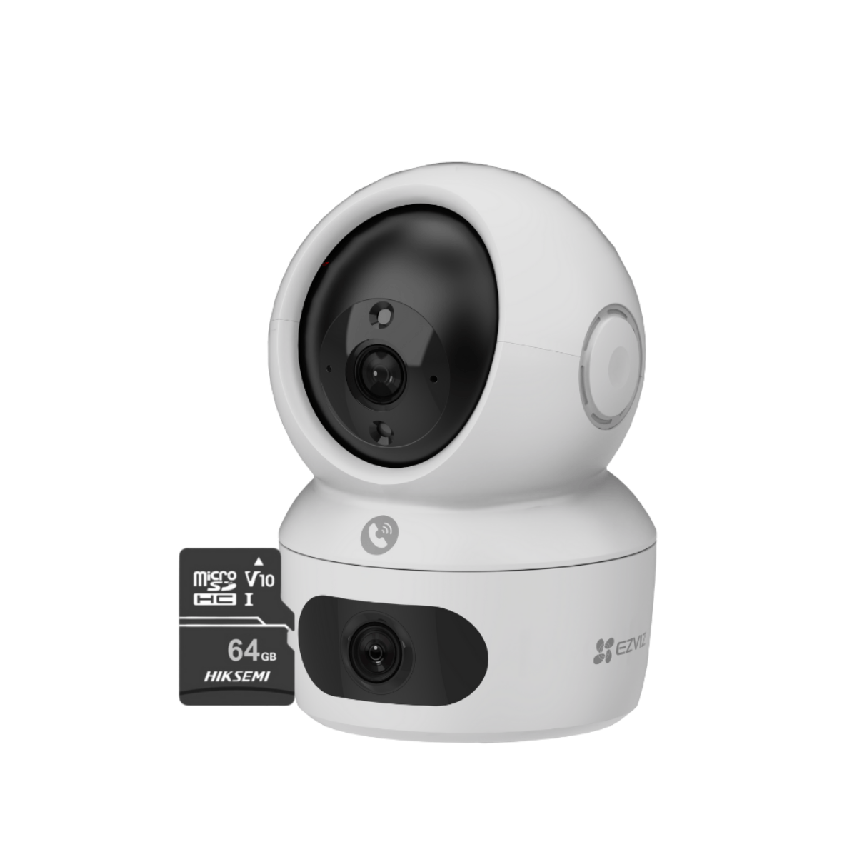 Cámara de seguridad Wifi para interiores H7C doble lente 2K+ & 2K+ con Micro SD 64gb - Ezviz
