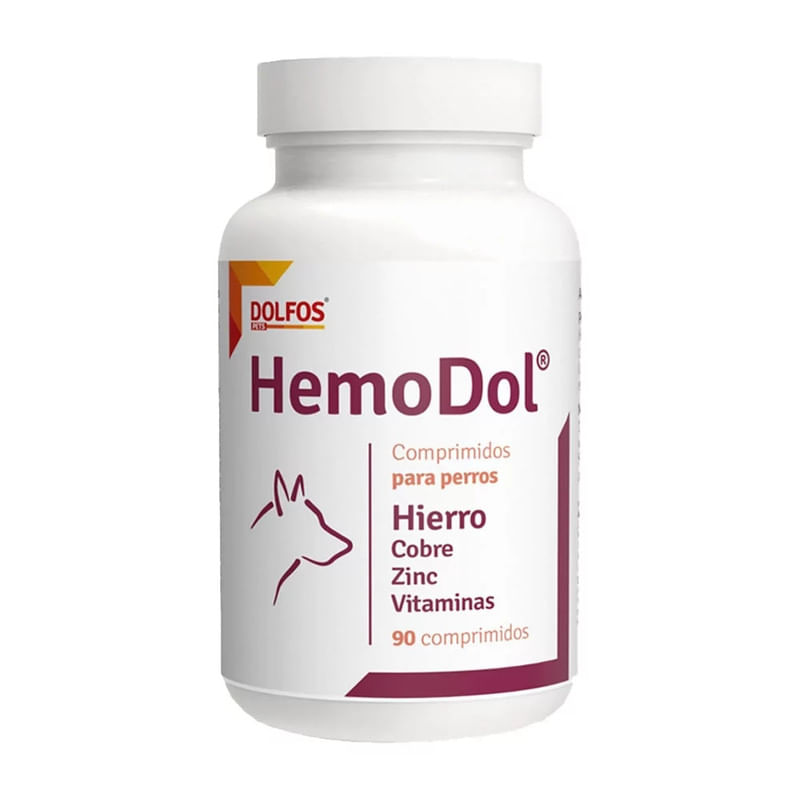 Suplemento Dolfos Hemodol para Perros 90 tab