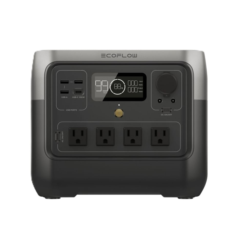 Estación de energía portátil EcoFlow River 2 Pro Negro-Gris