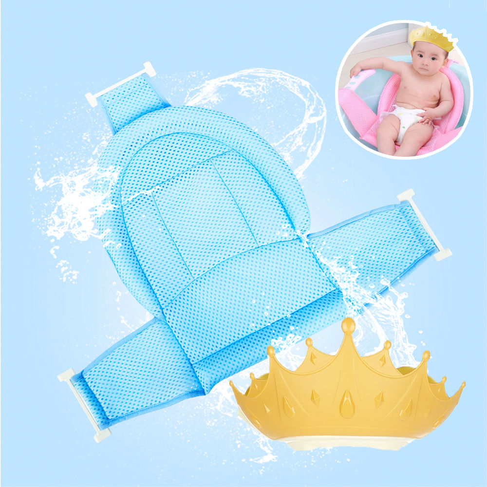 Pack Malla C con Gorro de Baño Coronita Amarillo Para Bebe Baby Froggie