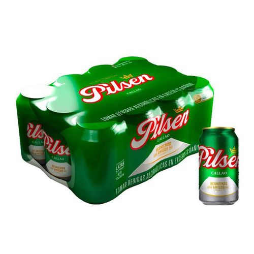 Cerveza Pilsen Callao Twelve Pack Lata 355 mL