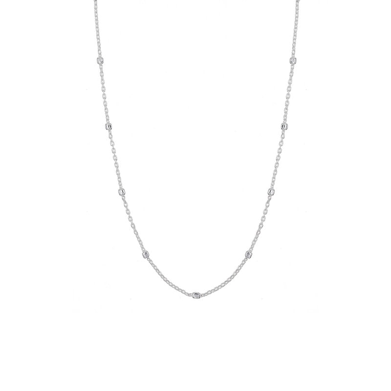 Collar Cubos Plata 925