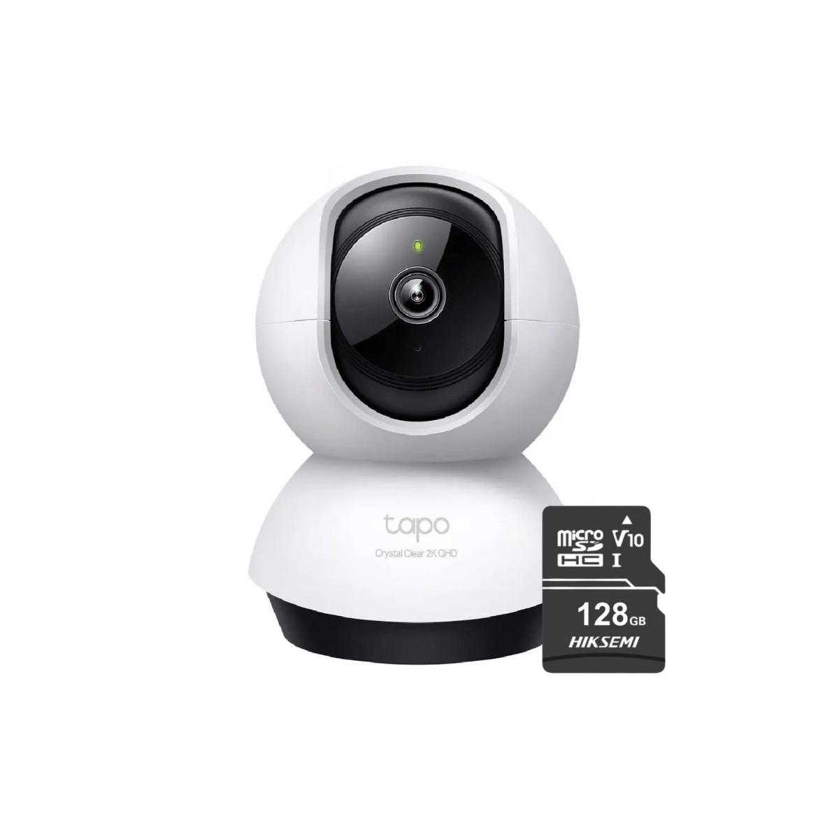 Cámara de Seguridad Wi-Fi 360º Tapo C220 2K 4MP + Micro SD 128gb - Tplink