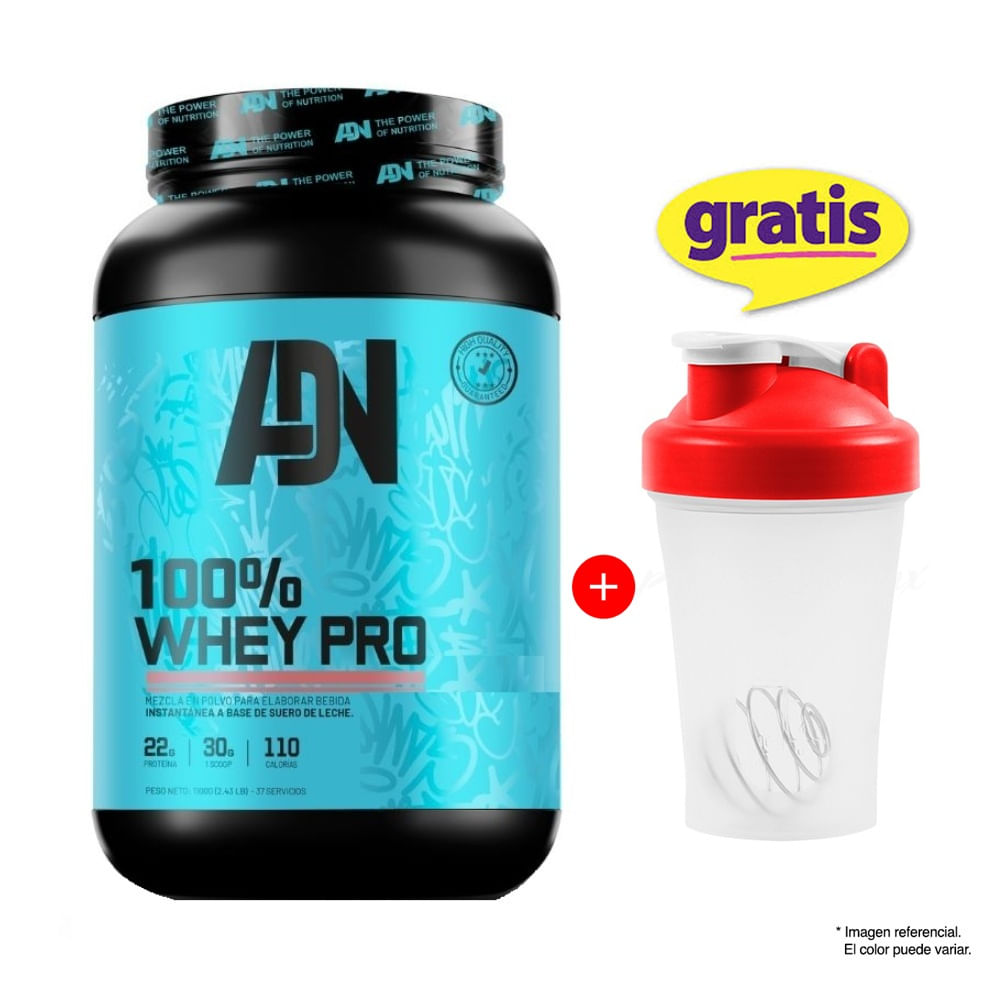 Proteína ADN 100% Whey Pro 1.1 Kg Chocolate