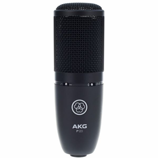 Micrófono Akg P120 Condensador Cardioide Negro