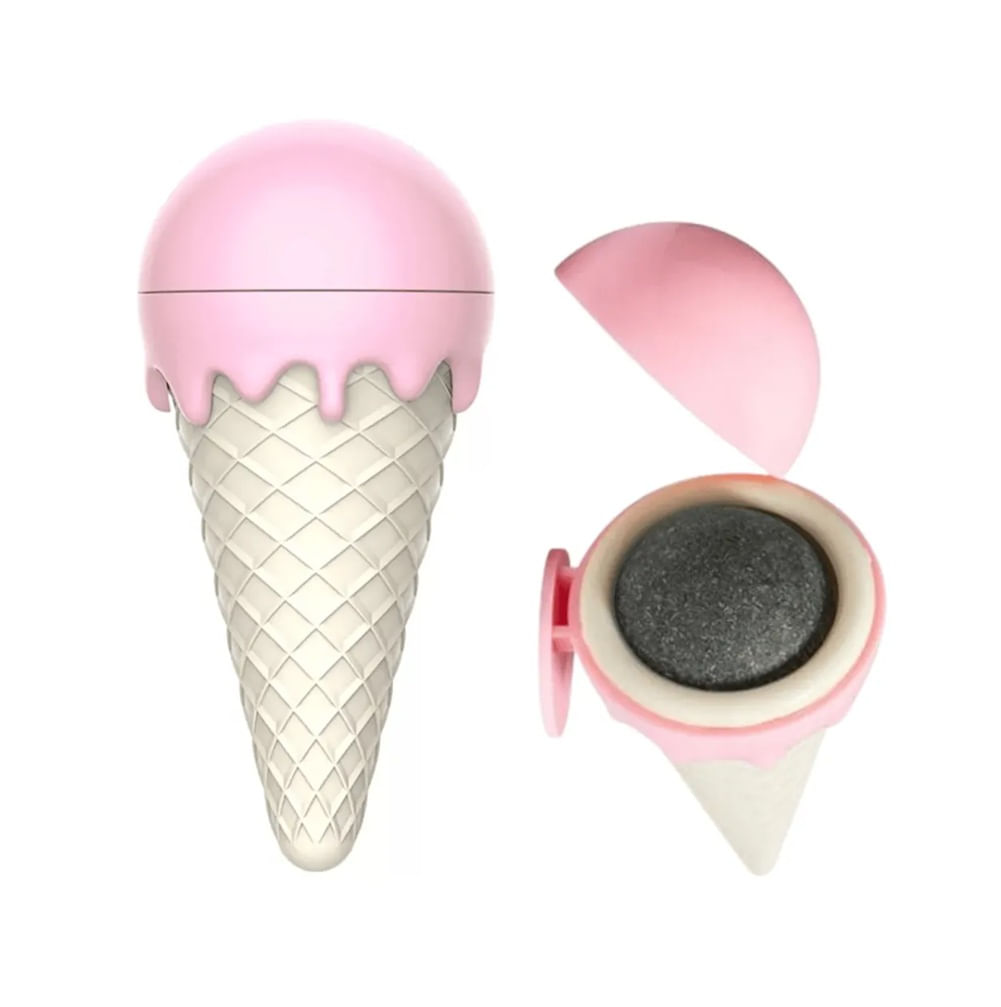 Juguete catnip caramelo duro para gatos helado rosa