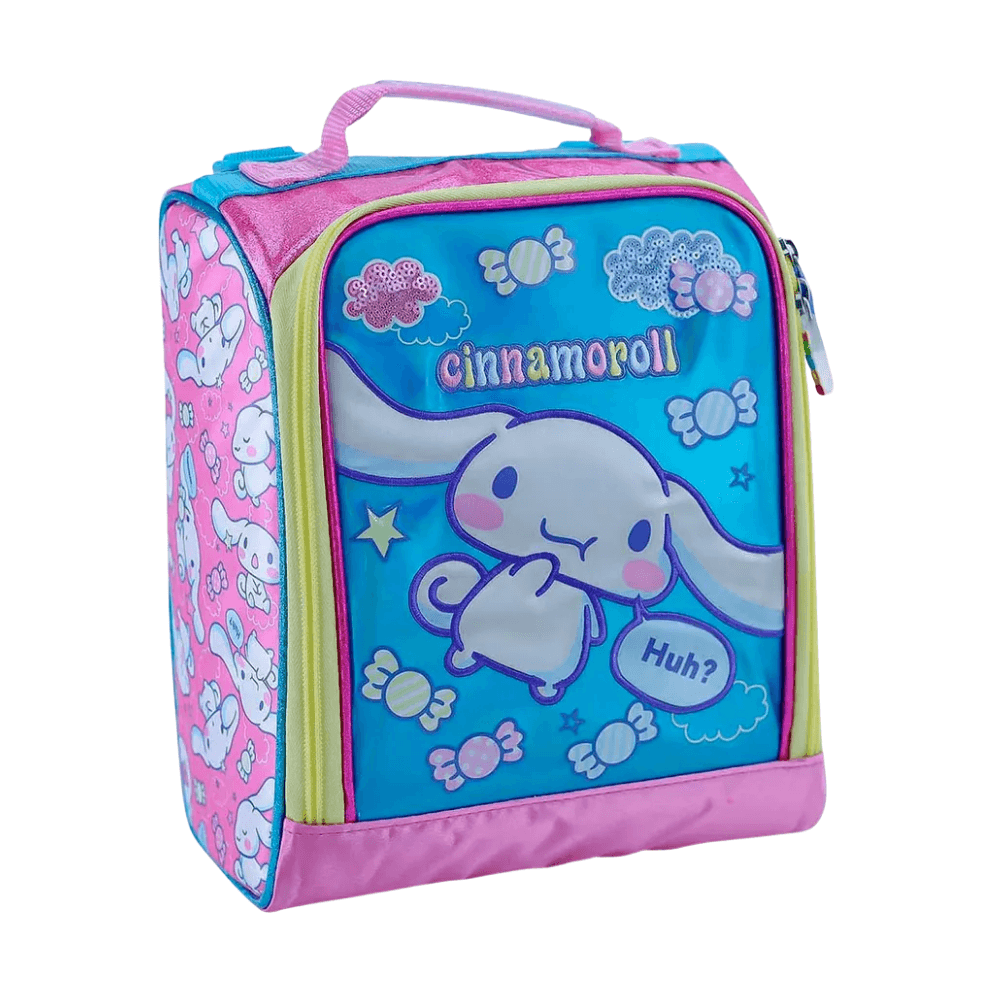 Lonchera Termica Oficio Magic Scool Cinamonrroll Tela con Brillo