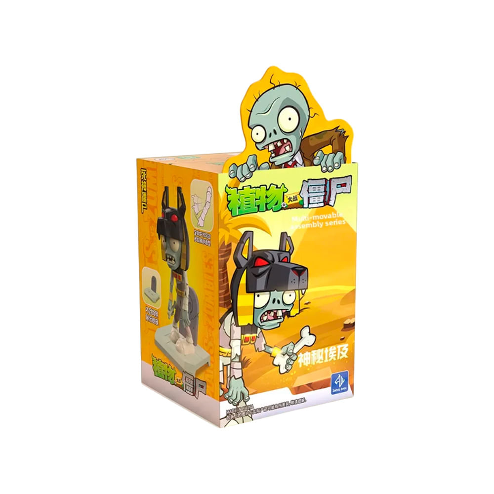 Figura Plantas vs Zombies Surprise Box Egipto