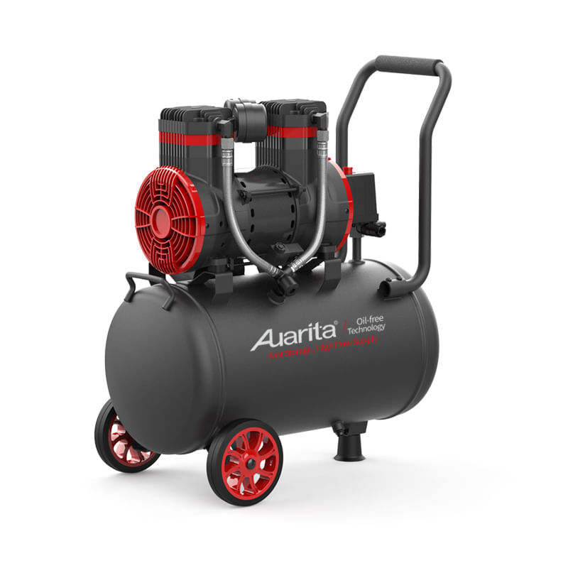 COMPRESORA DE AIRE SIN ACEITE - 35 LT AUARITA