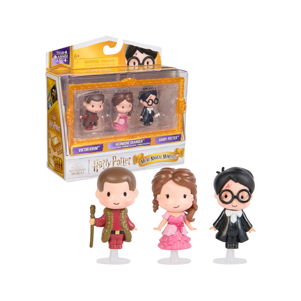 Wizarding World Harry Potter Harry Hermione Viktor Krum