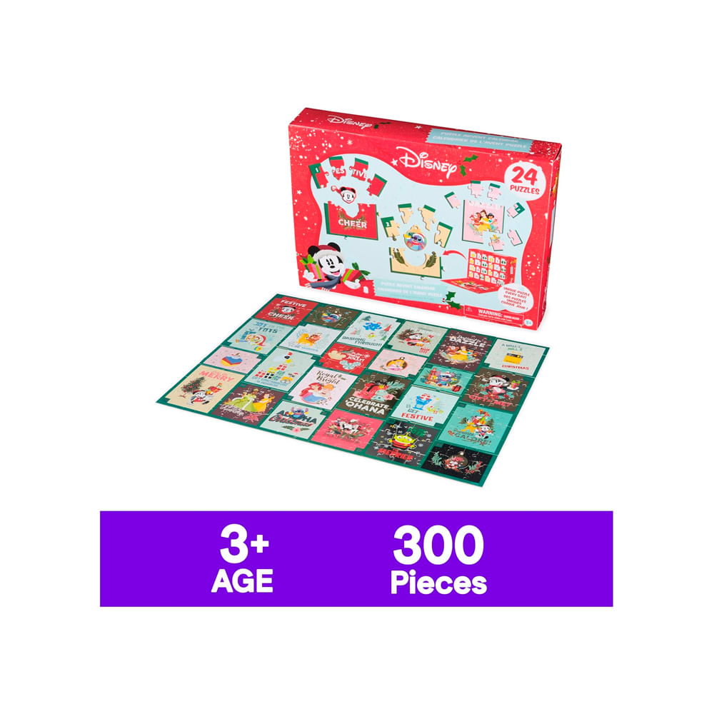 Spin Master Games Disney Puzzle Advent Calendar