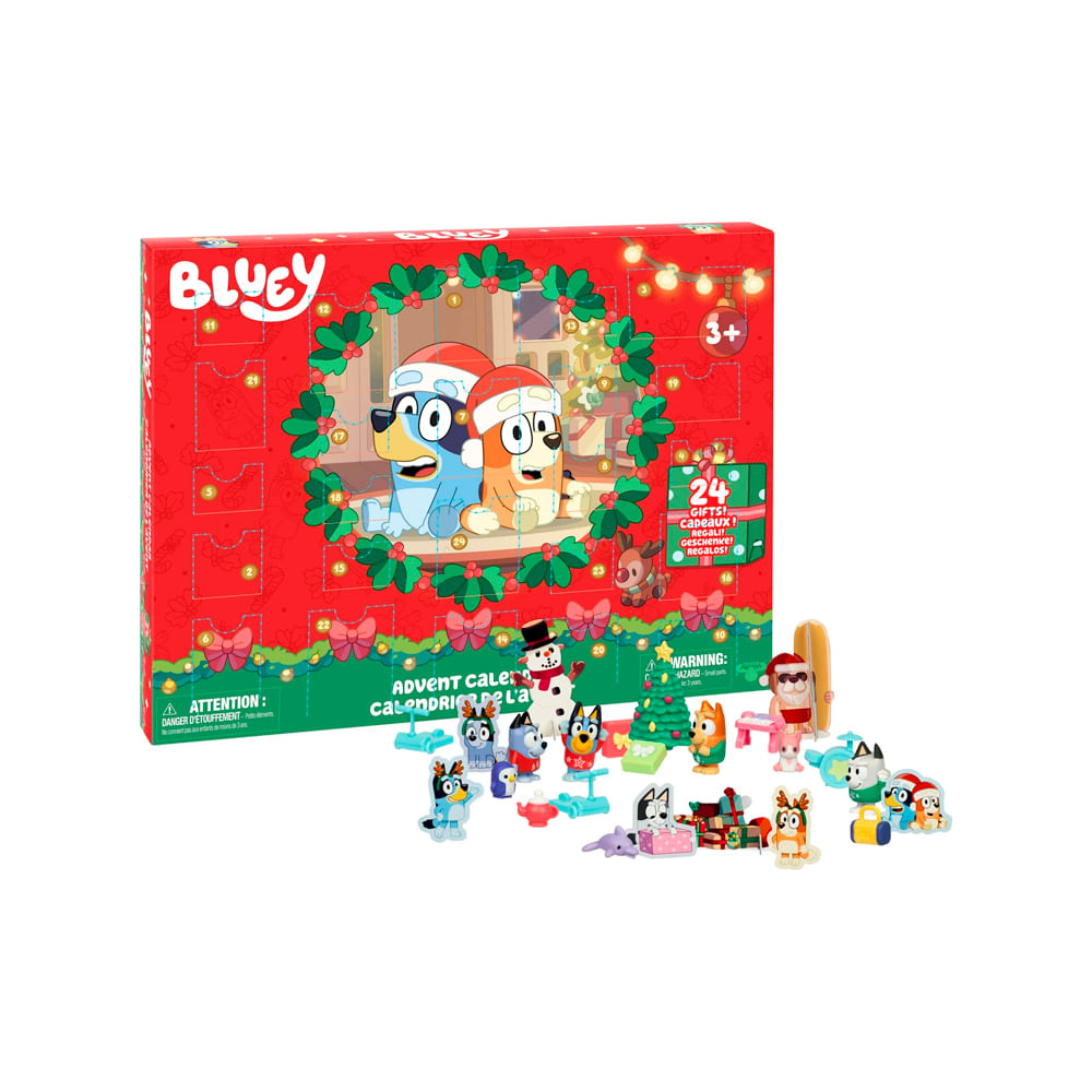 Bluey Mini Figures Christmas Advent Calendar
