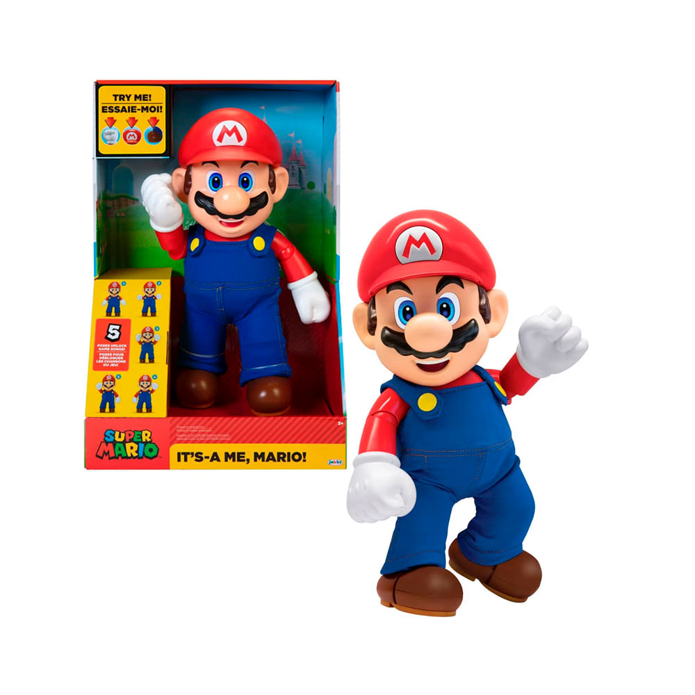 Nintendo Muñeco Its A Me Mario Super Mario