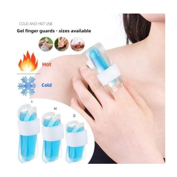 PACK 3 TALLAS DEDOS GEL TERAPIA CALOR FRIO