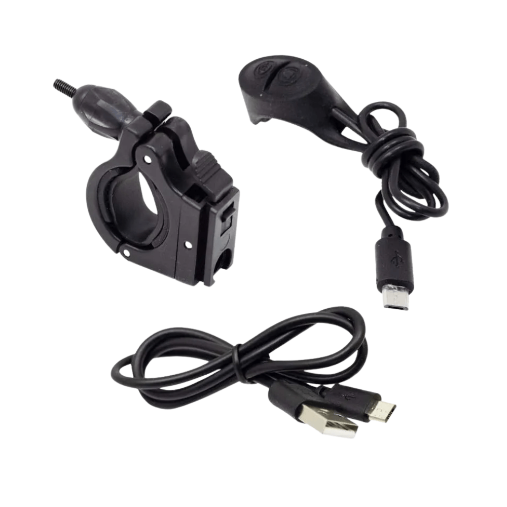 Linterna Multifuncional con Timbre para Bicicleta Opalux OP-HL329B