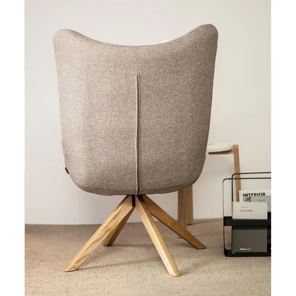 Butaca Moderna Giratoria Tokyo color Tierra TU MESITA