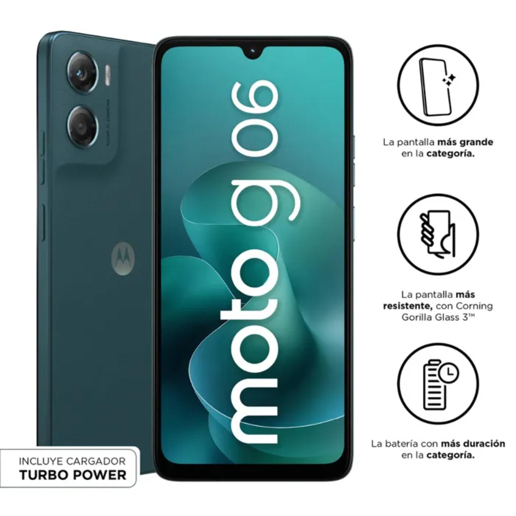 Celular Motorola Moto G06 4GB + 128GB 6.9"" Azul