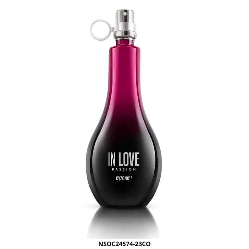 Perfume Cyzone In Love Passion Eau de Parfum Femenina 50 ml