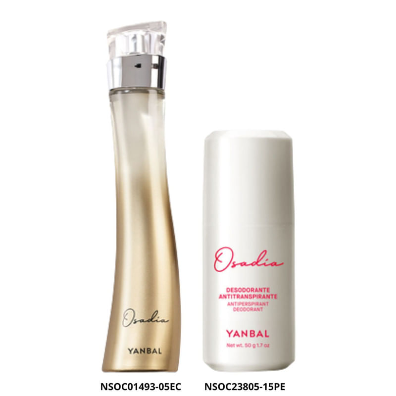 Set Yanbal Osadía Femenina Eau de Parfum y Desodorante