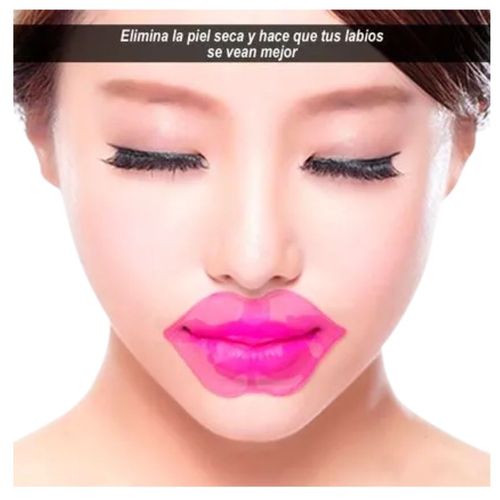 Mascarilla Parche Labial Hidratante con Colágeno y Ácido Hialurónico 25 UNIDADES
