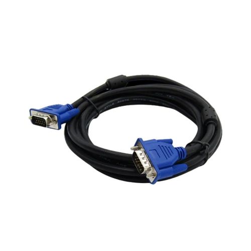 CABLE VGA A VGA 3 MTS 15 PINES C/ DOBLE FILTRO MACHO A MACHO
