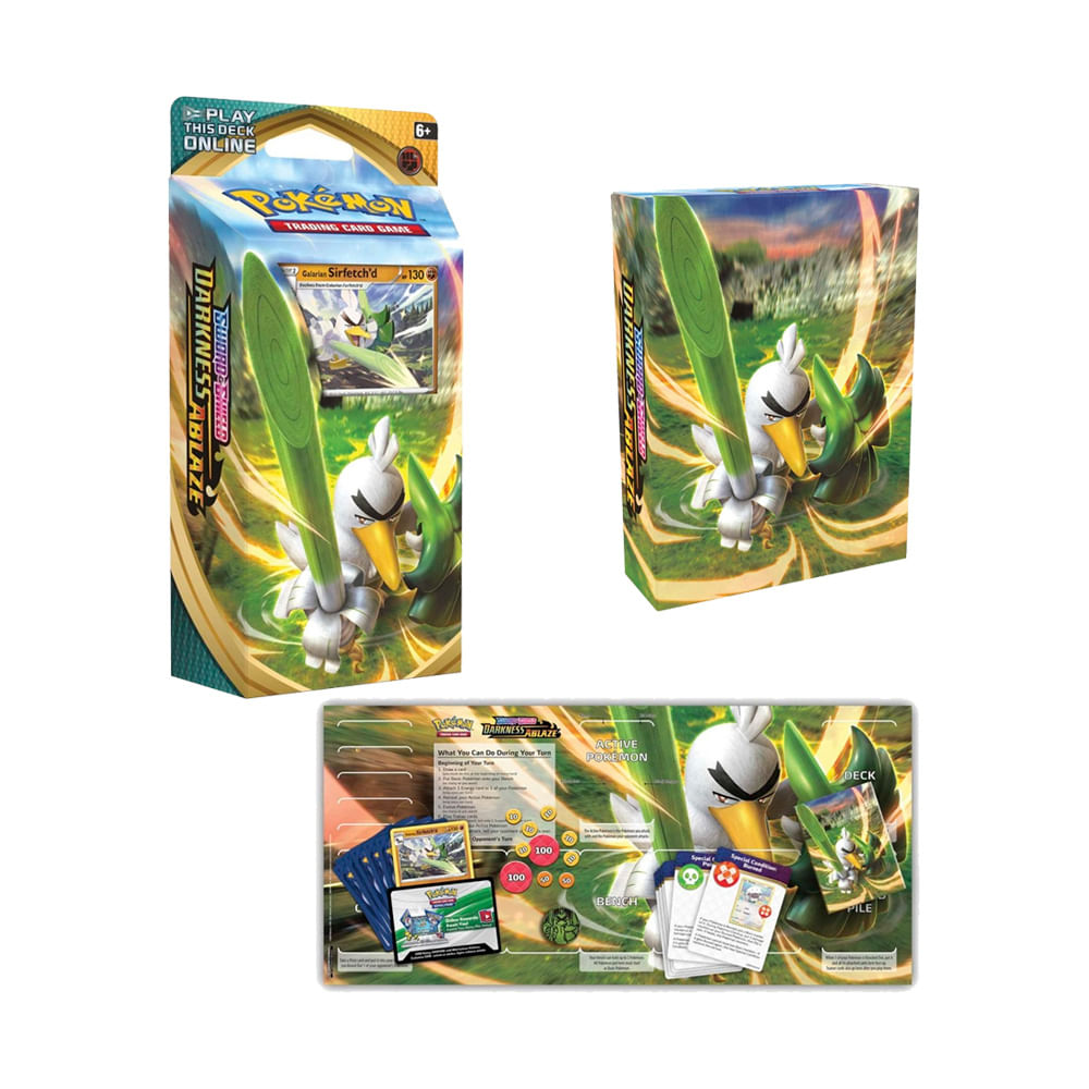 Pokemon TCG Galarian Sirfetchd Theme Deck Ingles