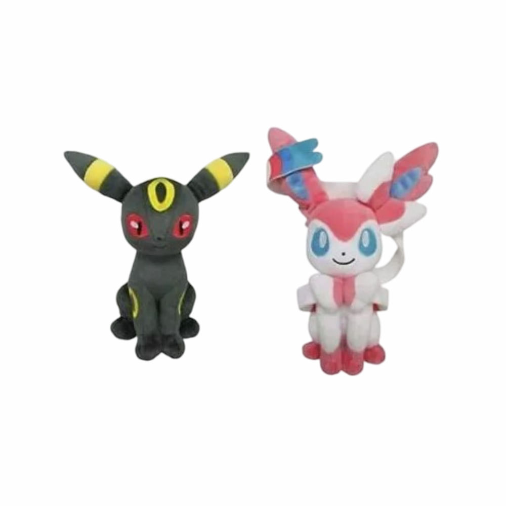 Pokemon Peluche Set Sylveon Umbreon 26 cm Takara Tomy