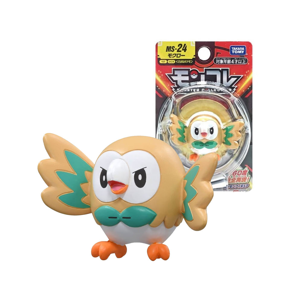 Pokemon Takara Tomy Japon Rowlet