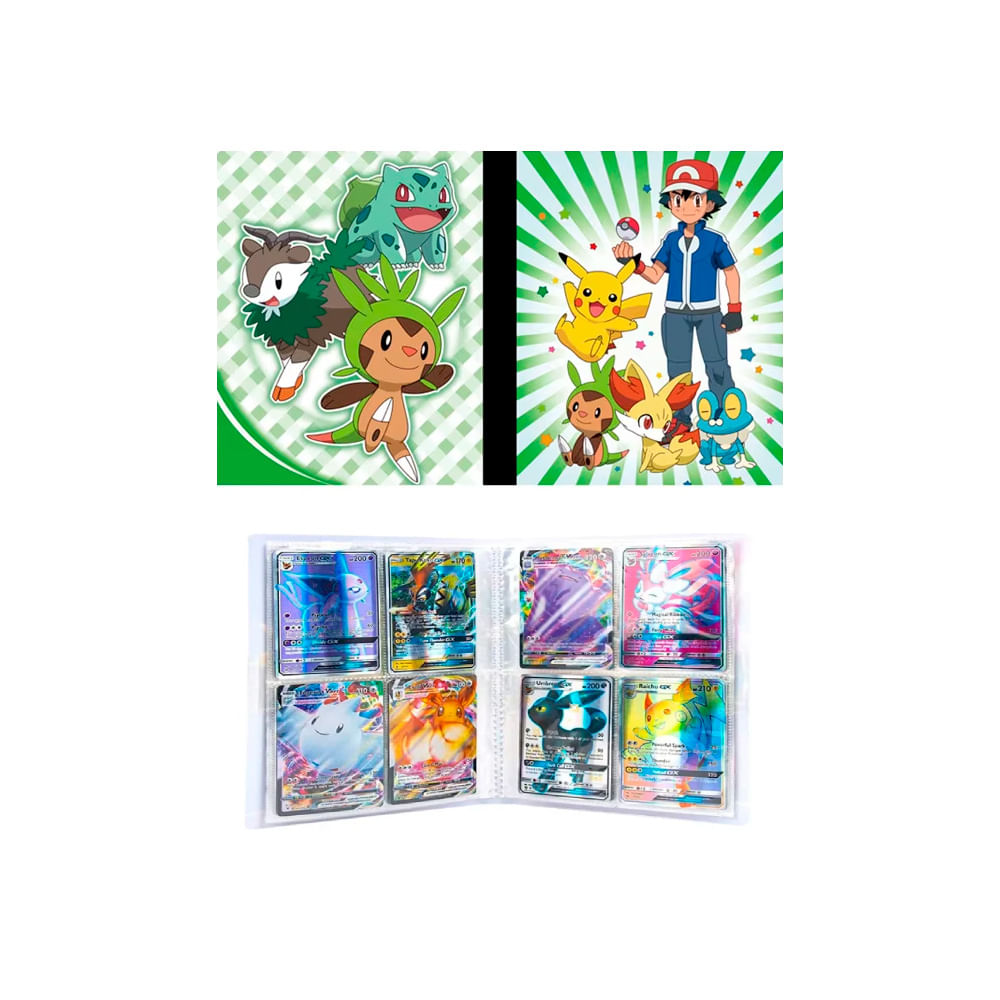 Folder 4 Bolsillos 240 Cartas Ash X Y