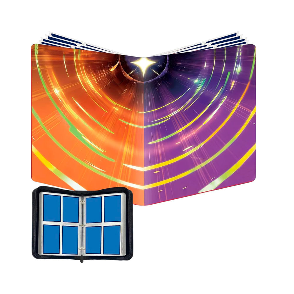 Folder 4 Pocket 400 Cartas Alola Art