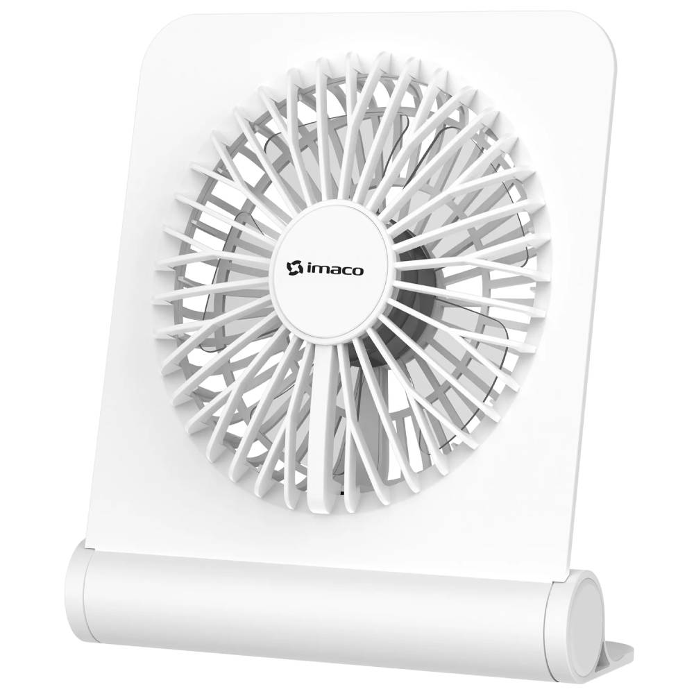 VENTILADOR 5' USB RECARGABLE IMACO RF0504 - MEGA IMPORT