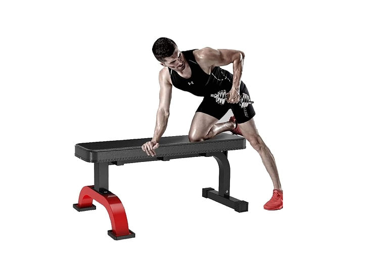 Banca Press Plana Multifuncional Para Pesas Ejercicios BANCO
