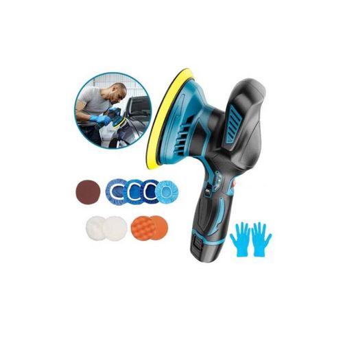 Pulidora Lijadora Orbital Inalámbrica Electrica Bateria 12v