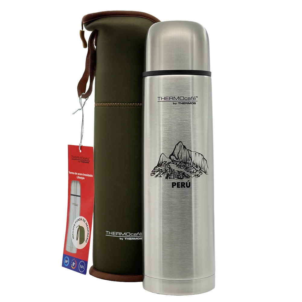 Thermos Termo Machu Picchu 1L Lifestyle cFunda / Acero Inoxidable