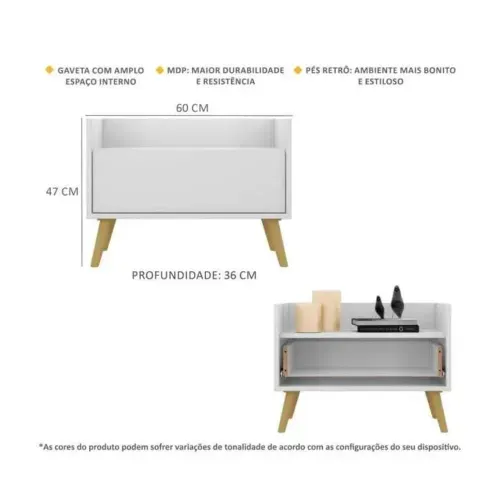 Mueble de Baño Stella color Negro 1 cajón TU MESITA