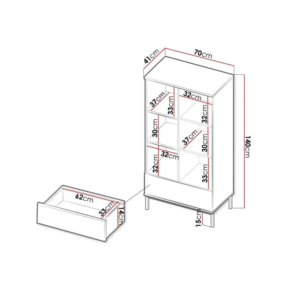 Estante Completo Maxi color Blanco TU MESITA