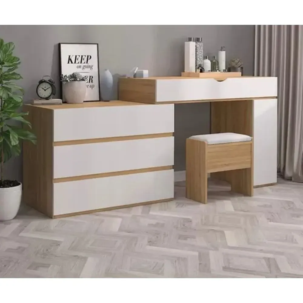 Tocador Contemporáneo Prapé 135 cm