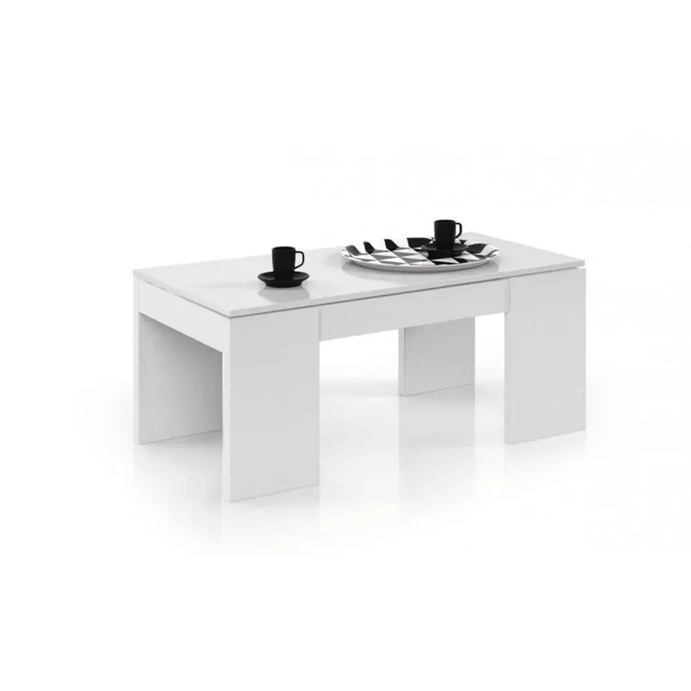 Mesa de Centro Flow color Blanco TU MESITA