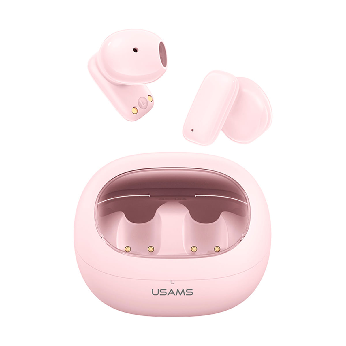 Audífonos auriculares inalámbricos USAMS BT5.3 Rosado TD22
