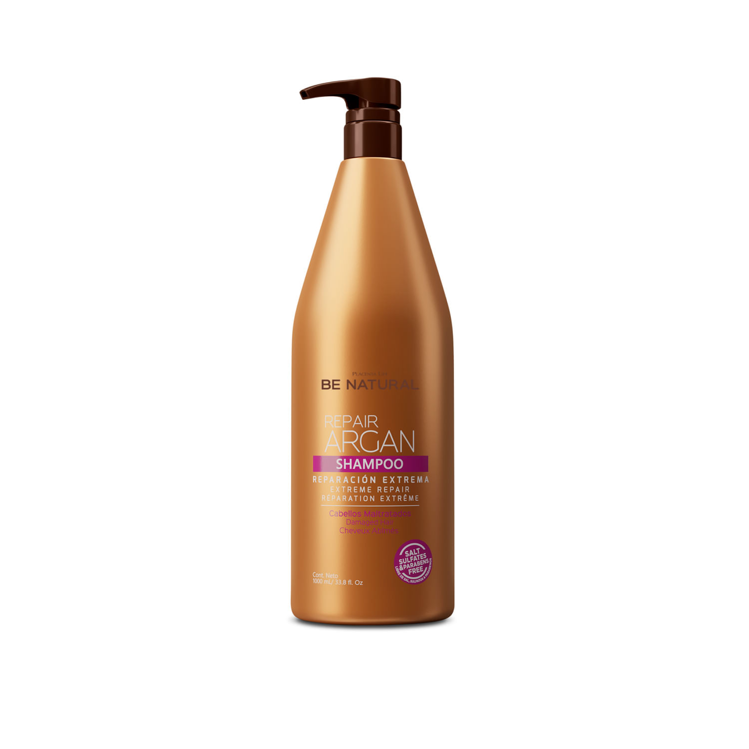Be Natural Shampoo Repair Argan 1l