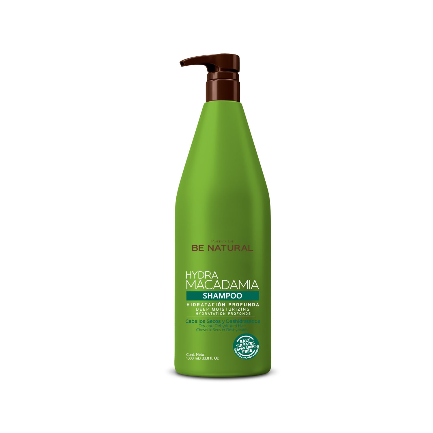 Be Natural Shampoo Hydra Macadamia 1l