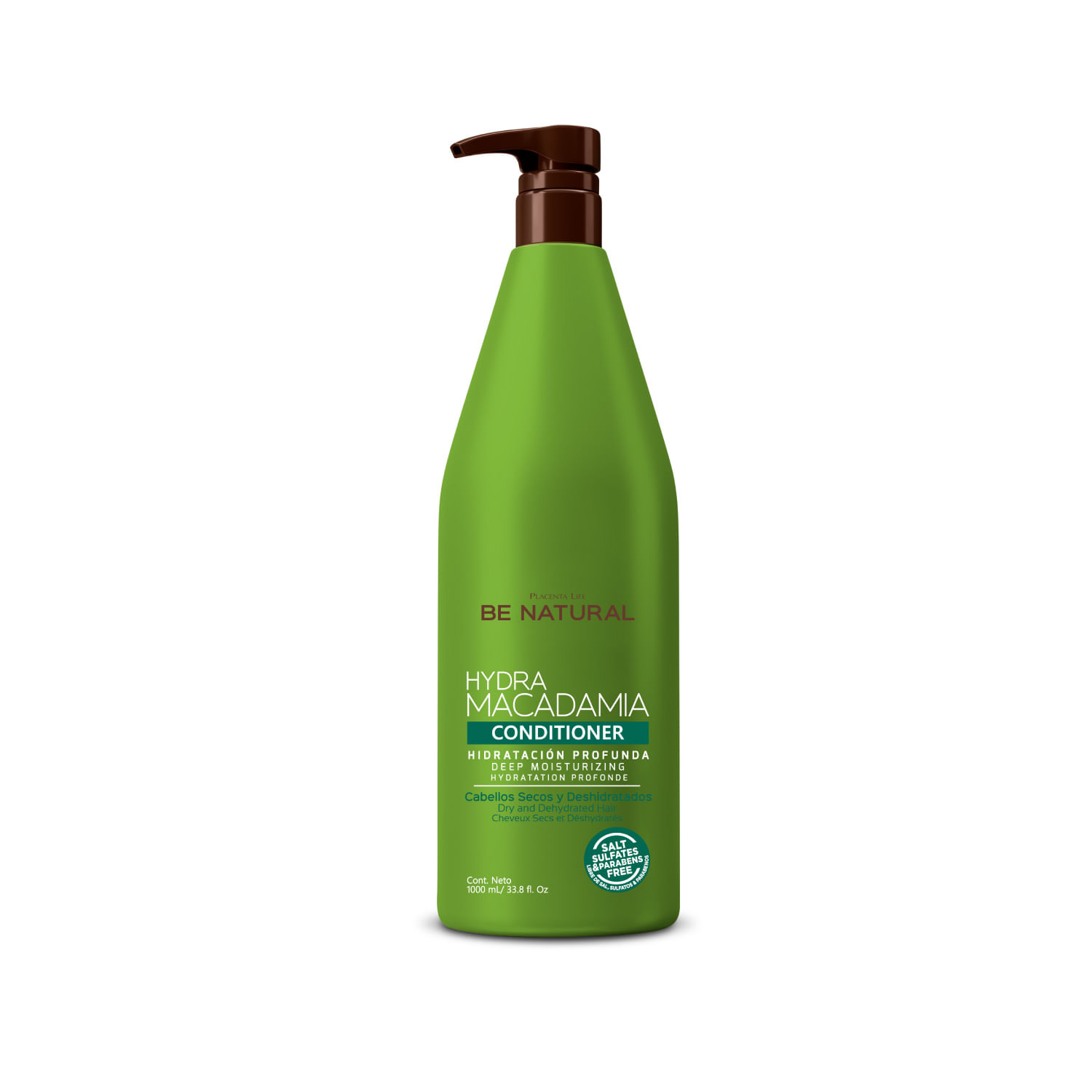 Be Natural Acondicionador Hydra Macadamia 1l