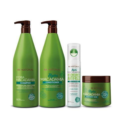 Be Natural-Combo Hydra Macadamia 1 Litro
