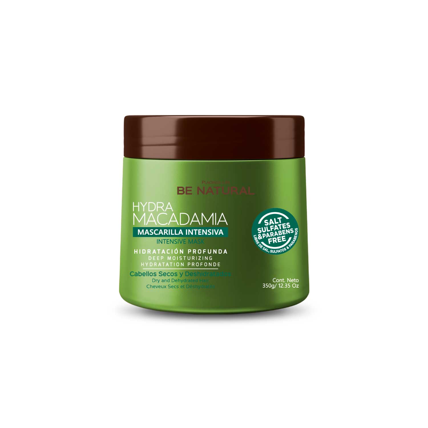 Be Natural Mascarilla Hydra Macadamia 350g