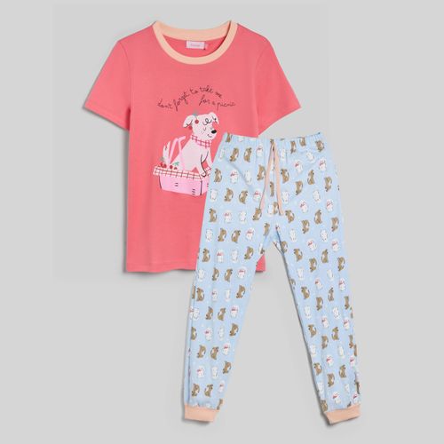 Pijama Para Niña Circus Doggy