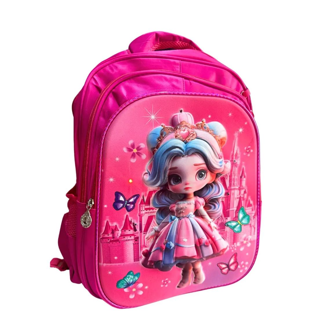 SET DE MOCHILA PARA NIÑOS 3 EN 1 MULTIPACK MUÑEQUITA