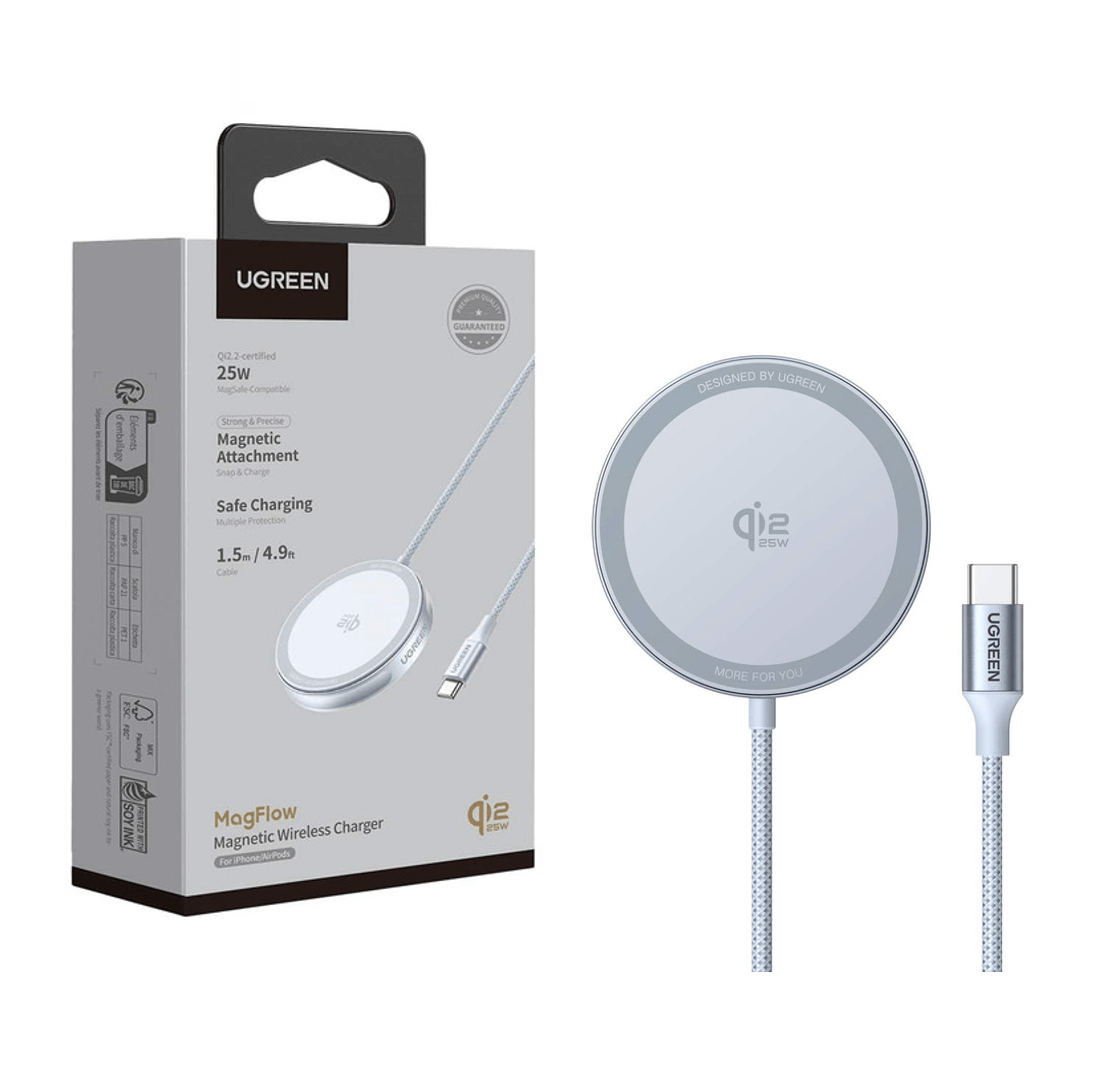 Base de Carga MagSafe Original Ugreen Inalámbrico 25W
