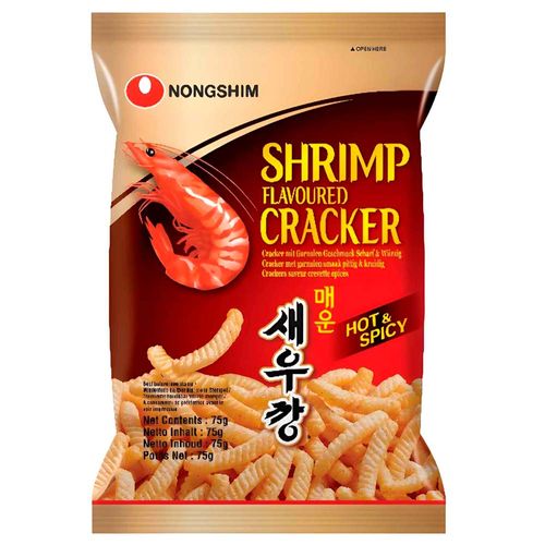 Shrimp Flavored Hot NONGSHIM Bolsa 75g