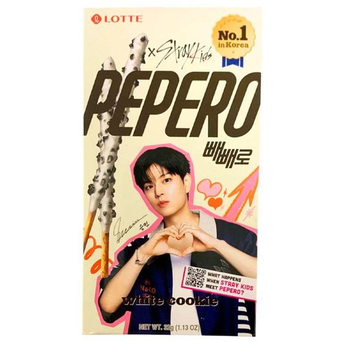 Pepero White Cookie LOTTE Caja 32g